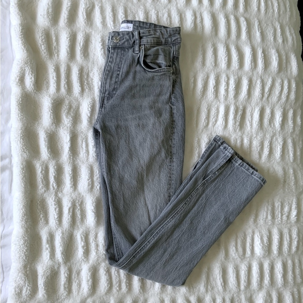 ZARA gray jeans